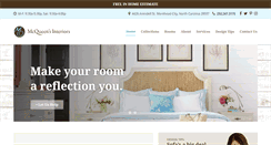 Desktop Screenshot of mcqueensinteriors.com