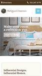 Mobile Screenshot of mcqueensinteriors.com